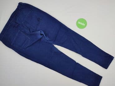 legginsy granatowe damskie: Beloved, Legginsy Eleganckie damskie, rozmiar XL — 3