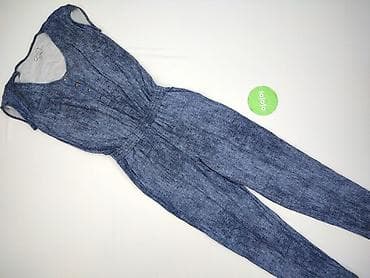 dżinsy do garnituru: Denim, Ogrodniczki damskie, rozmiar S — 2