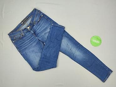 leopard jeans: DENIM JEANS, Jeansy damskie, rozmiar S — 2