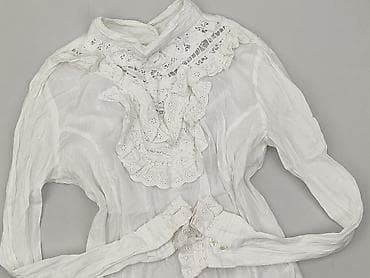 zara biala bluza: Zara, Bluzka damska, rozmiar L — 1
