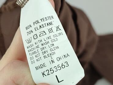 latynka spodnie dresowe: Spodnie materiałowe damskie, rozmiar L — 4