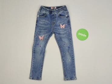 kurtka do biegania 4f: Jeans, 3-4 years, 98/104, condition - Very good — 2