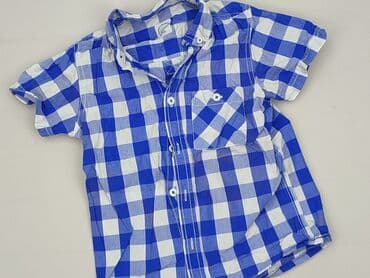 dsquared2 koszulki: Shirt 5-6 years, condition - Perfect, pattern - Cell, color - Blue — 1