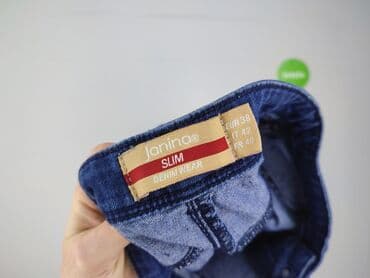 jeansy plus size wysoki stan: Janina, Jeansy damskie, rozmiar M — 4