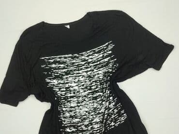 czarne t shirty basic: Women`s T-shirt, size 6XL (EU 52) — 1