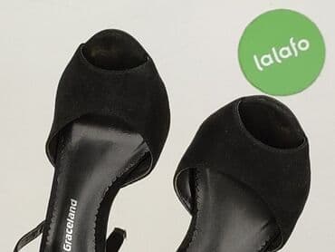 sandały na obcasie: Sandały damskie, rozmiar 38 — 7