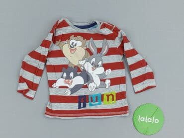 bluza z c a: Sweatshirt, 9-12 months, condition - Very good — 2