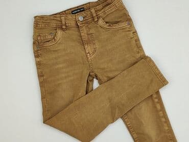 mango pl sukienki: Spodnie jeansowe, Reserved, 10 lat, 140, stan - Idealny — 1