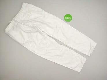 spódnico spodnie lniane: KappAhl, Spodnie materiałowe damskie, rozmiar L — 3