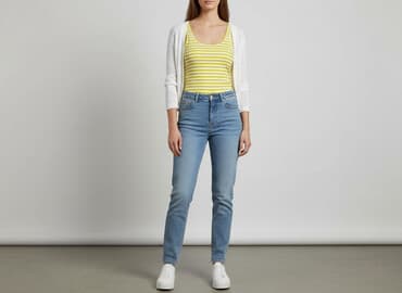 shein podkoszulki damskie: Pieces, T-shirt damski, rozmiar S — 8