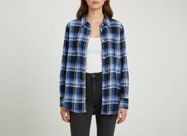 koszula niebieska hm: H&M, Koszula damska, rozmiar XS — 6