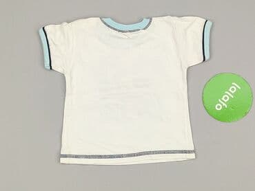 koszulki z barcelony: T-shirt, 9-12 months, condition - Very good — 3
