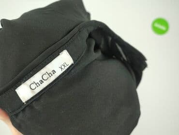 czarne bluzki dekolt v: ChaCha, Bluzka damska, rozmiar 2XL — 5