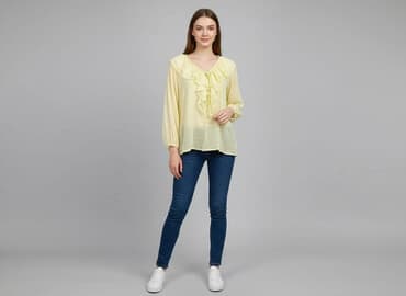wiosenne bluzki: Bluzka damska, rozmiar S — 6