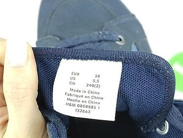 botki: H&M, Sneakersy dla mężczyzn, rozmiar 39 — 5