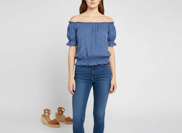 bluzki w cętki: Fashion New York, Bluzka damska, rozmiar L — 6