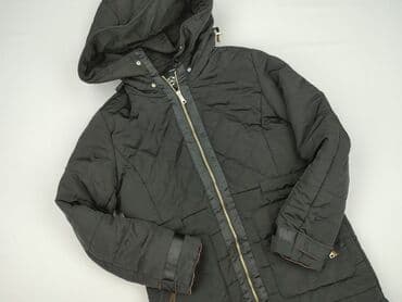 kurtka zimowa w pepitkę: Stradivarius, Kurtka zimowa damska, rozmiar L — 1