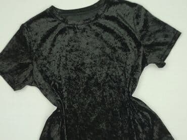 czarne t shirty i marynarka: T-shirt damski, rozmiar L — 1