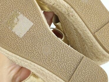 srebrne paski do sukienki: Ideal Shoes, Flat shoes for women, 36, condition - Perfect — 4