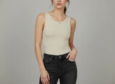 body z długim rękawem stradivarius: Stradivarius, Body damskie, rozmiar L — 6