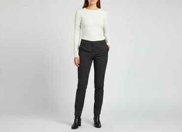 orsay spódnice w groszki: Orsay, Spodnie materiałowe damskie, rozmiar M — 6