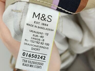 Women's Pants: M&S Collection, Material trousers for women, size M — 5