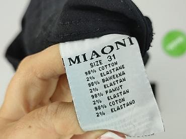 spodnie monkl: Miaoni, Spodnie materiałowe damskie, rozmiar L — 5