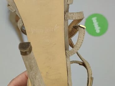 kapcie z piętą: Sandały damskie, rozmiar 38 — 4