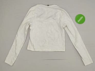 bluzka kwadratowy dekolt h: H&M, Жіноча блуза, розмір S — 3