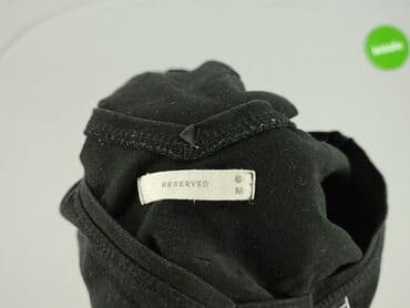 czarne t shirty w serek damskie: T-shirt damski, rozmiar M — 5