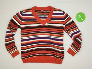 c a sweter w paski: Olsen, Sweter damski, rozmiar L — 2