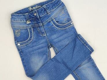 Jeans, 4-5 years, 104/110, condition - Very good