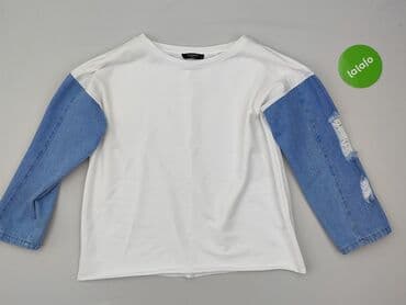 biała bluzka z krótkim rękawem reserved: Reserved YFL, Bluzka damska, rozmiar S — 2