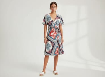 sukienka na wesele krótki rękaw: Zara, Sukienka damska, rozmiar M — 1