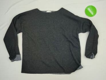 szara bluza z kapturem hm: H&M, Bluza damska
, rozmiar S — 2