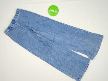 spodnie z lampasami h m: Spodnie jeansowe, H&M, 8 lat, 128/134, stan - Idealny — 3