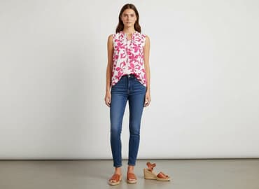 bluzki damskie dopasowane: M&S Collection, Bluzka damska, rozmiar M — 6