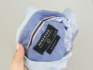 niebieska kurtka reserved: Koszulа dla mężczyzn, rozmiar L — 4