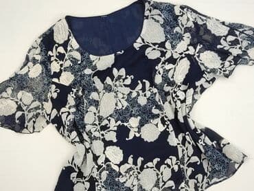 chabrowa bluzki plus size: Bluzka damska, rozmiar 6XL — 2