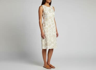 sukienki beżowe midi: Sukienka damska, rozmiar M — 5