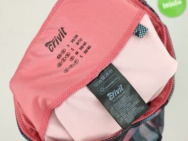 woskowane legginsy z wysokim stanem: Crivit Sports, Legginsy Sportowe damskie, rozmiar S — 4