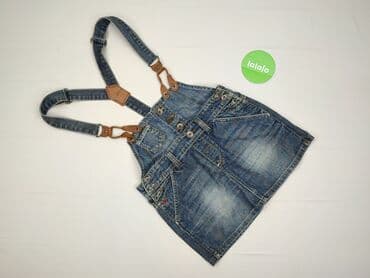 spódnice jeansowe z szelkami: Ogrodniczki damskie, rozmiar S — 3