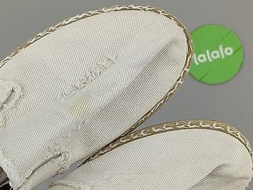 kapcie pikaczu: Białe espadryle damskie slip-on - Typ: espadryle, wsuwane - Kolor — 5