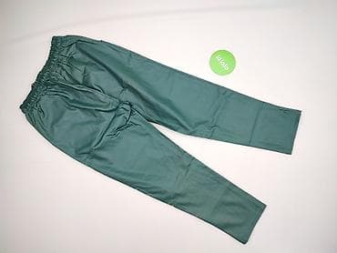 pull and bear joggery: Damskie spodnie typu jogger – zielone, Made in Italy - — 3
