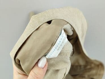 beżowe kozaki ccc: Spodnie materiałowe damskie, 2XL — 4