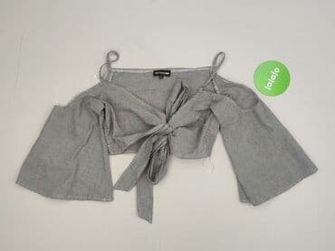 krótkie spodenki z kokardą: PrettyLittleThing, Top damski, rozmiar S — 2