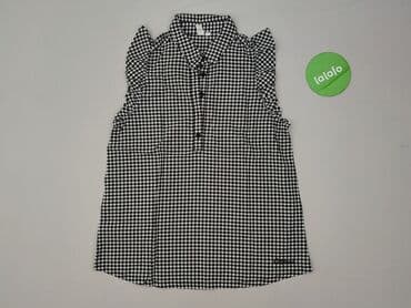 bluzka w kratę czarno biala: Bluzka damska, rozmiar 2XS — 3