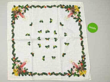 Lighting & Fittings: PL - Tablecloth 77 x 77, color - White, condition - Perfect — 3
