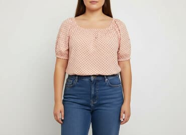 bluzki z gumka na dole plus size: Bluzka damska, rozmiar 2XL — 5
