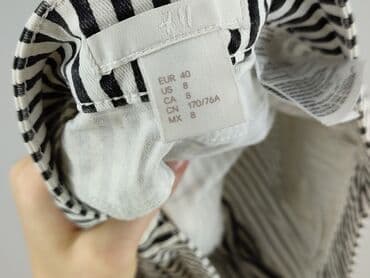 spodnie z lampasami h m: H&M, Shorts for women, size L — 5